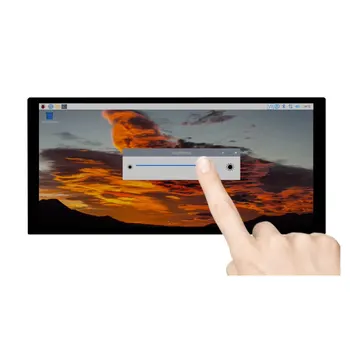 10.4 lnch Stebėti Didelio Ryškumo QLED Quantum Dot Touch Ekranas, HDMI Aukštos raiškos Ekranas, Ilgas Vidurinio Ekrano Aviečių Pi