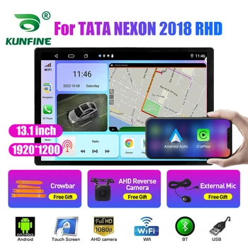 13.1 colių Automobilio Radijo TATA NEXON 2018 RHD Car DVD GPS Navigacijos Stereo Carplay 2 Din Centrinio Multimedia 