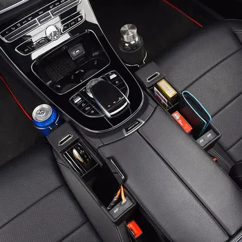 2020 USB Automobilių Organizatorius Auto Sėdynės Siauras Saugojimo Krepšys BMW 3 4 5 6 7 Serijos e34 e39 e46 e53 e70 