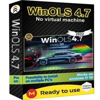 2023 Karšto Pardavimo WinOLS 4.7+ 93GB WINOLS DAMOS BIG PACK+ ECM TITANO 26100+ immo tarnybos įrankis v1.2. Visų Duomenų Auto Remonto Softwar