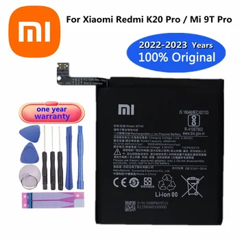 2023 Metų Naujų BP40 Originalios Baterijos Xiaomi Redmi K20 Pro Mi 9T Pro 4000mAh Pakeitimo Li-jonų Polimerų Telefono Baterija + Įrankiai