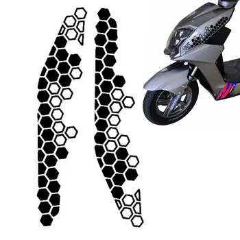 2vnt Motociklų Lipdukas, Lipnios Korio Automobilių Lipdukai Priedai Motokroso Motociklą Atspindintis Vandeniui Moto Lipdukai