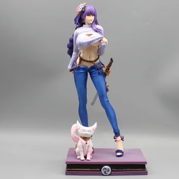 31cm Genshin Poveikio Anime Duomenys Raiden Shogun Pav Gk Statula Statulėlės Modelis Lėlės Rinkti Stalas Papuošti Kalėdų Dovanos, Žaislai