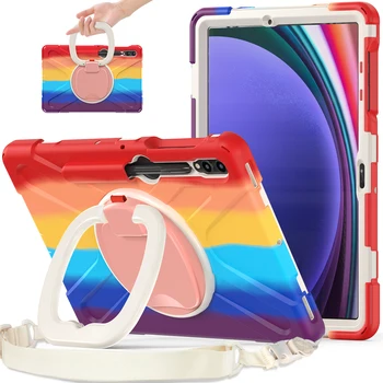 360°Sukimosi Tablet Case For Samsung Galaxy Tab S9 + 2023 X810 S7+/S8 Plius 12.4