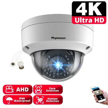 4K HAINAUT Fotoaparatą IR LED 50M IR Atstumas Naktinio Matymo Balta Patalpų Lauko CCTV Dome 8MP Saugumo Full HD 