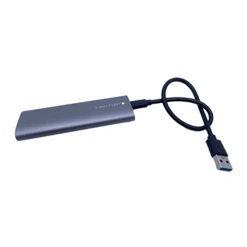 Aliuminio NVMe M. 2 SSD Talpyklos 10Gbps USB3.1 Didelės Spartos Išorės SSD Atveju X3UF