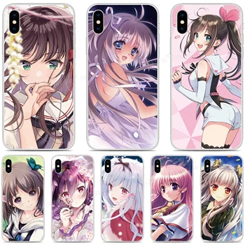 Anime Mergina Telefoną Atveju Xiaomi 13 12 Lite 11 12T 12X 12S 11T Mi A2 6X Poco C40 C50 C 55 M5 M4 F4 X5 Pro Civi 5G 4G Dangtis