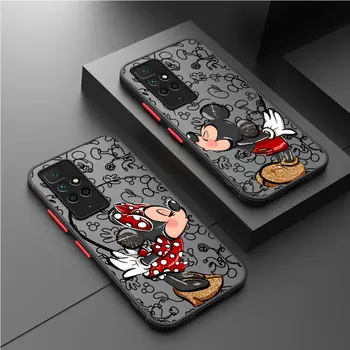 Atvejais, Spausdinti, Padengti Atveju Xiaomi Redmi 9C 12C 9 9T 9A A2 A1 10 12 5G K40 Pro 10C Minkštas Disney Mickey minnie mouse