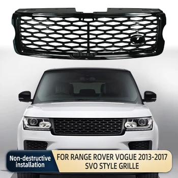 Automobilio Bamperio Grotelių For Land Rover Range Rover Vogue 2013-2017 m. SVO Stiliaus Grotelės, Automobilių Reikmenys