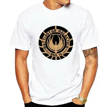 Battlestar Galactica Darbuotojų Shirt Marškinėliai
