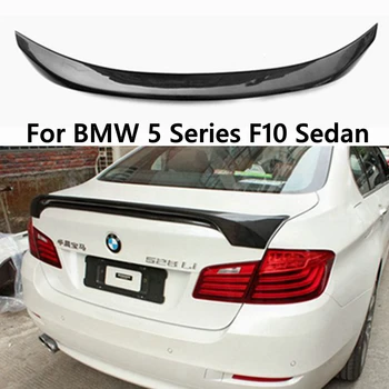 BMW 5 Serijos F10 F18/F10 M5 Sedanas H Stiliaus Anglies pluošto Galinis Spoileris Kamieno sparno 2009-2017