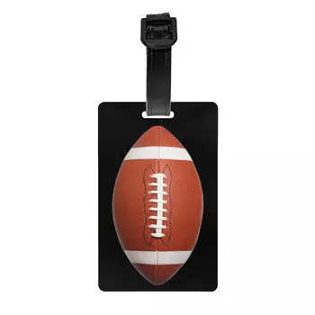 Custom Amerikos Futbolo Kamuolys Bagažo Žymeklis Privatumo Apsaugos Futbolo Sporto Bagažo Žymas, Kelionės Krepšys Etiketės, Lagaminas