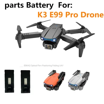 Drone Baterijos Priedai, 3.7 V, 1800Mah / K3 E99 Pro Drone Originalių Atsarginių Dalių Plaukioja 12 Min K3 Mini Drone Baterija