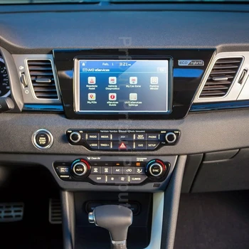 Grūdintojo stiklo apsauginė plėvelė Kia Niro 2017 m. 2018 m. 2019 m. 7 colių Automobilių Navigacijos Screen Protector Ekrano Plėvelė Auto Interjeras