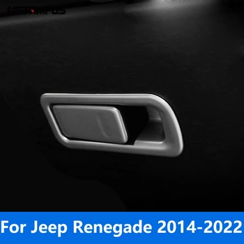 Interjero Aksesuarai Jeep Renegade 2014-2021 2022 Matinis Pirštinės Talpinimo Konteinerių Spintelės Rankena Padengti Trim Automobilių Stilius
