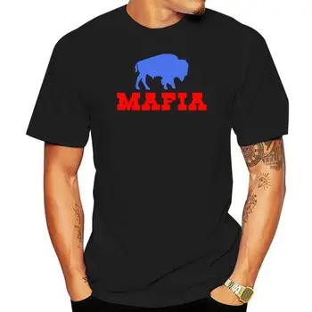 kokybės mados trumpomis rankovėmis vyrams marškinėlius Sąskaitas Mafijos Dovana Buffalo Gerbėjai asmenybės mados vasaros T-shirt