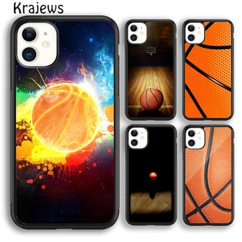 Krajews Kamuolys yra Gyvenimo Krepšinio Soft Telefonas Case Cover For iPhone 15 SE2020 14 6 7 8 plius XR XS 11 12 13 pro max coque Fundas