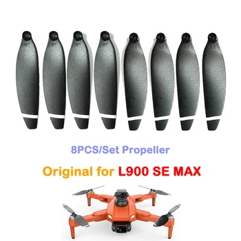 L900 Pro SE MAX Drone Originalus Sraigto Menčių Atsargines Dalis L900pro SE MAX Dron Pagrindinis Peilis Klevo Lapų Dalis, Aksesuaras 8PCS/Set