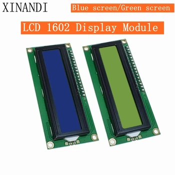 LCD modulis Mėlyna Žalia ekrano IIC/I2C 1602 už arduino 1602 LCD UNO r3 mega2560 LCD1602 LCD1602+I2C