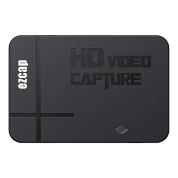 Nešiojamų HDMI analoginio vaizdo surinkimo Žaidimas savirašio Prietaiso 1080P viena spustelėkite įrašyti ezcap288