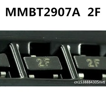 Originalus 100vnt/ MMBT2907A 2F SOT-23 0.6 A/40V
