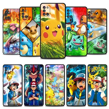 Pokemon Pikachu Šeimos Telefono Dėklas Samsung Galaxy A52s A73 A72 A53 A33 A22 A32 A13 A21s A31 A12 A51 A71 A41 A11 A23 Shell
