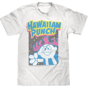 Retro Havajų Punch T-Shirt