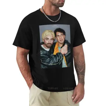 Robertas ir Benny T-Shirt marškinėliai vyras marškinėliai grafinis tees negabaritinių marškinėliai vyrams brand t-shirt medvilnės vyrų viršūnės
