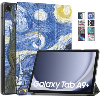 Samsung Tab A9 Plus Atveju Tri-fold odai Dažyti Stendas 