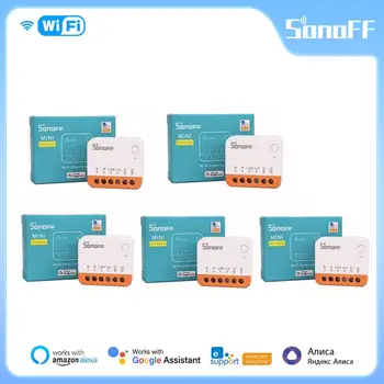 SONOFF MINIR4 WiFi Smart Jungiklis 10A, 2-Way Kontrolės Mini Ekstremalių Smart Home Relay Paramos R5 S-MATE 