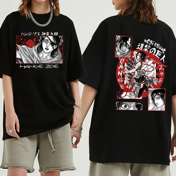 T-Shirt Harajiku Hip-Hop Atsitiktinis Palaidų Unisex Anime T Shirts