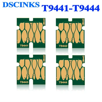 T9441 Europoje rašalo kasetė chip T9441-T9444 Chip Epson WorkForce Pro WF-C5290 C5790 WF-C5210 C5710 spausdintuvą vienu metu naudoti lustas