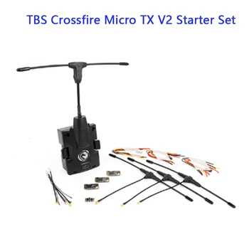 TBS Crossfire Micro TX V2 Starteris Rinkinys su 3PCS Crossfire Nano RX SE FPV Lenktynių Freestyle Ilgo Nuotolio