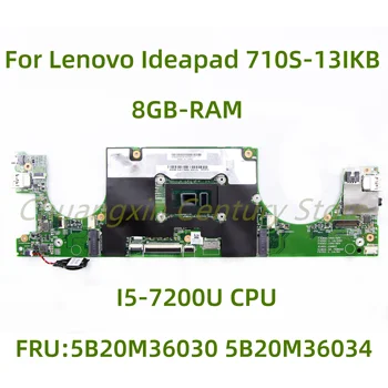 Tinka Lenovo Ideapad 710S-13IKB nešiojamas plokštė 5B20M36030 5B20M36034 su I5-7200U CPU, 8GB-RAM100% Išbandyti Visas Darbas