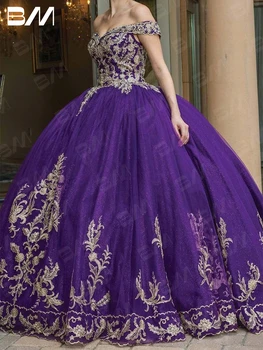 Troškinti Hemline Quinceanera Suknelę 2023 Išsiuvinėti Off Peties Vestidos De Baile Oficialus Suknelės, Šaliai Suknelė