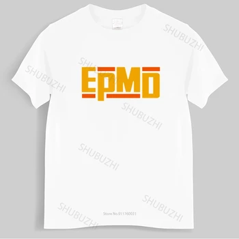 Vyrai prabangus medvilnės marškinėliai Naujas EPMD Old School Muzikos garsai vyriški T-Shirt Rap Hip-Hop Tees Laisvi Marškinėliai topai jam teeshirt